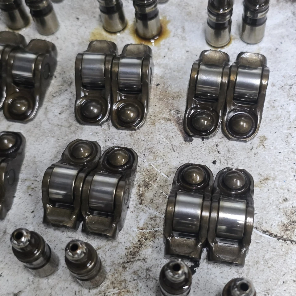 05-22 LEXUS TOYOTA VALVE ROCKER ARM ADJUSTER LASH STEM CAP SET OEM 13801-23011 - Изображение 2 из 2