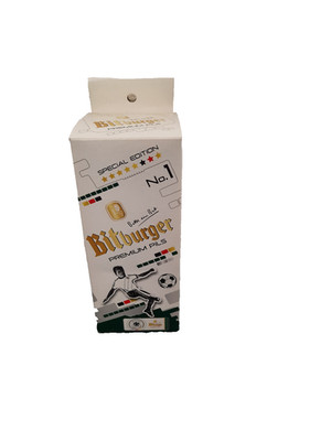 Bitburger Premium Pils Glas Fußball Fangläser Special Edition No 1 Sammelglas