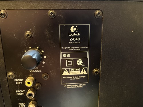 Sistema de sonido Logitech Z-640 5.1 - Imagen 6 de 9