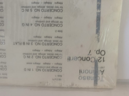 Albinoni 12 Concerti Op 7 2LP Philips 1974 Kammerorchester Berlin Negri - Picture 6 of 6