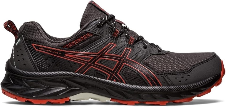S-WEAR 撥水クリーニング済 希少 Asics Gel Venture 9 Extra Wide Graphite Grey Spice Latte for sale
