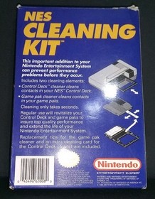 Nes Cleaning Kit. Some Pieces Unused. With Manual & Box Protector. Free Shipping