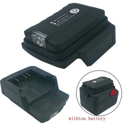Akku Adapter für Dongcheng 18 Volt Akku mit USB Ausgang Konverter