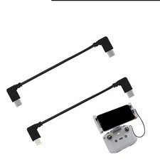 For DJI Mini 2/Mavic AIR 3 2S Remote Control Adapter Phone Tablet Connect Cable