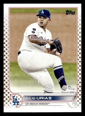 Julio Urias 2022 Topps Gold Star SP #299 Los Angeles Dodgers *031