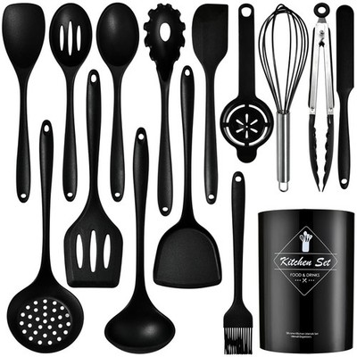 Silikon Küchenutensilien Set - 15 Stück Silikon Utensilien Set3479