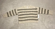 Spiritual Gangster Evereve Wilder Oversized Striped Sweater L NWT MSRP $158
