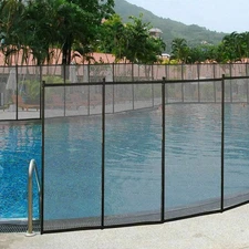 Topbuy Swimming Pool Safety Fence Classic In-Ground Guard 4'x12' Security