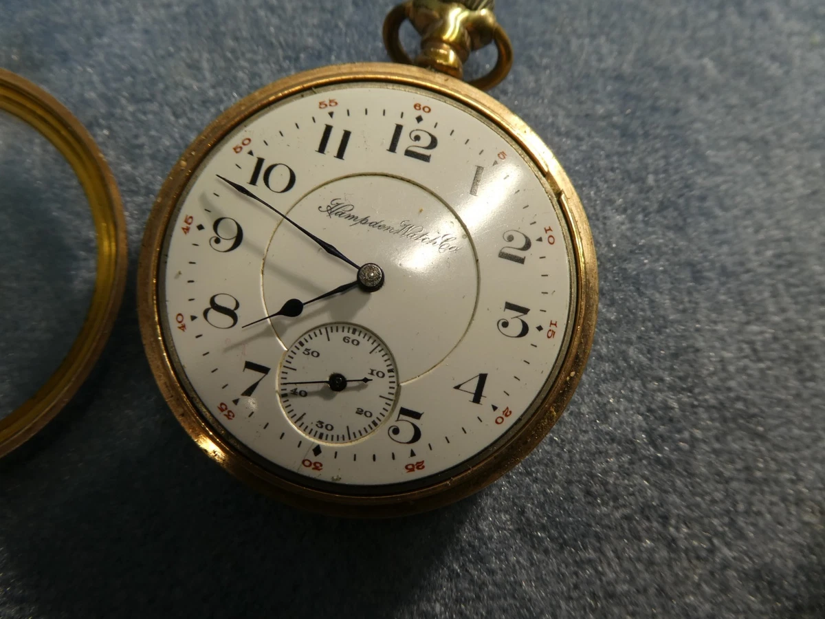 Hampden Pocket Watch Pocket Watches with Vintage 16 Pocket Watch