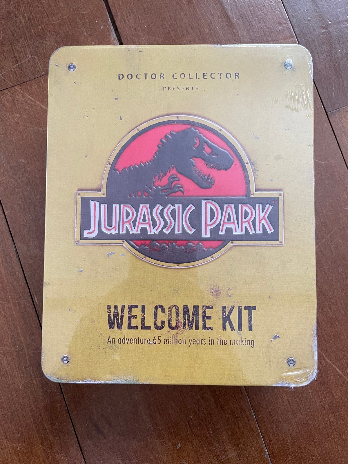 Jurassic Park Welcome Kit Amber Edition collector Doctor Collector goodies 1993