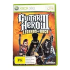 Guitar Hero III: Legends Of Rock XBOX 360 Game + Manual Activision PAL 2007 PG