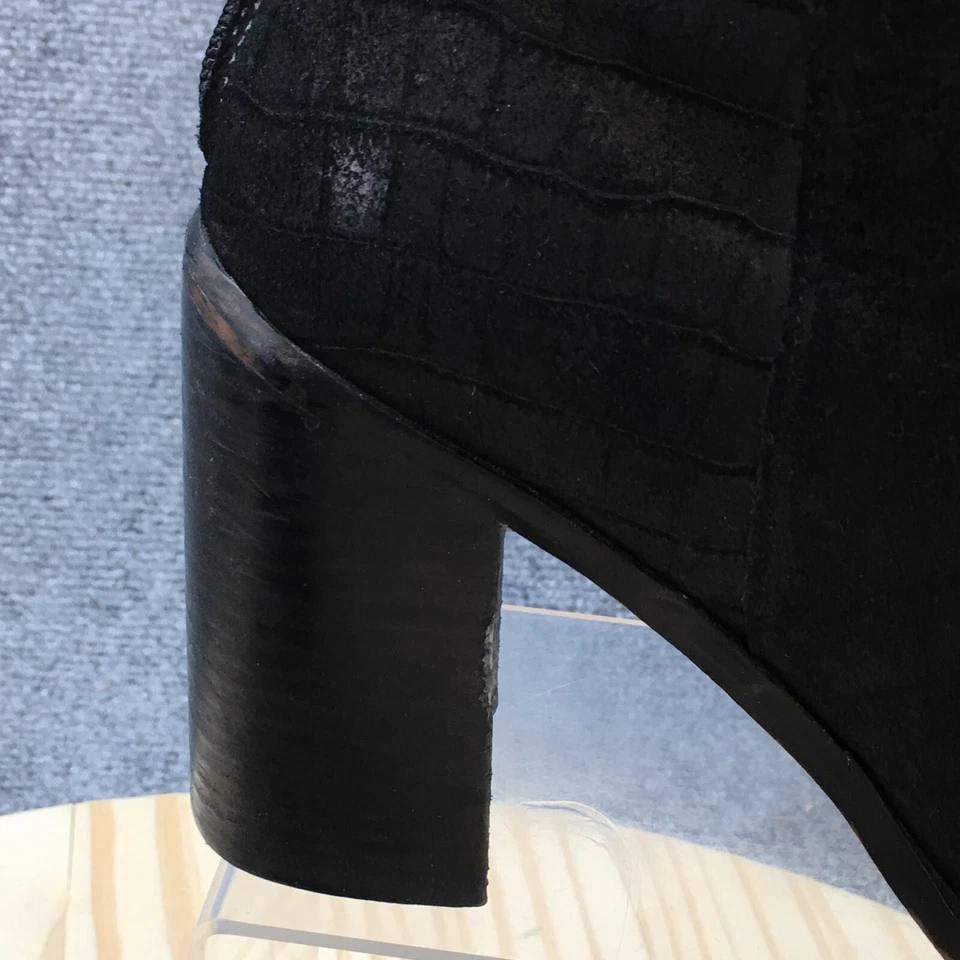 Botas Kelsi Dagger Brooklyn para mujer 10 Huron botín negro punta redonda bloque Foto 3 de 4