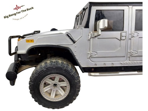 XXL Hummer H1 RC Modellauto Nachbau Maßstab 1:7 Silber Hummer Replique DEFEKT! - Bild 5 von 20