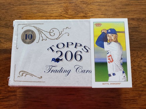 Mookie Betts Topps 206 (2020) Series 5 3/10 Blank Back Parallel! - Picture 3 of 4