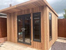 10x14 Canadian Red Cedar Summerhouse w/Frech doors -PRICE IN DESCRIPTION