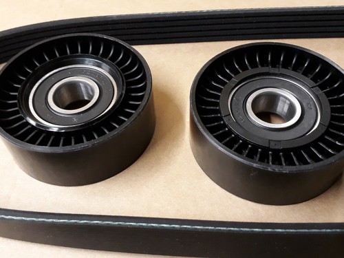 BMW DRIVE BELT PULLEY KIT E46 E39 E60 Z3 X3 X5 2.3 2.5 3.0 MECHANICAL M52 M54 - Picture 3 of 6