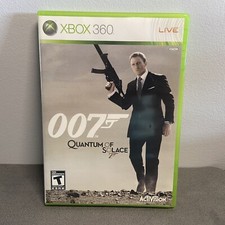 James Bond 007 Quantum of Solace Microsoft Xbox 360, 2008 CIB - Tested 