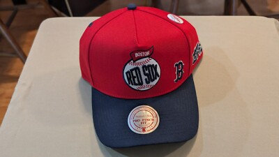 2024 Boston Red Sox Lids X Mitchell & Ness Hat Topps SnapBack - Ships Fast!