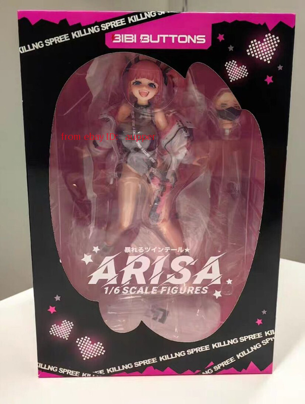 Bibi Buttons Arisa Furious Double Ponytail 1/6 Action Figure