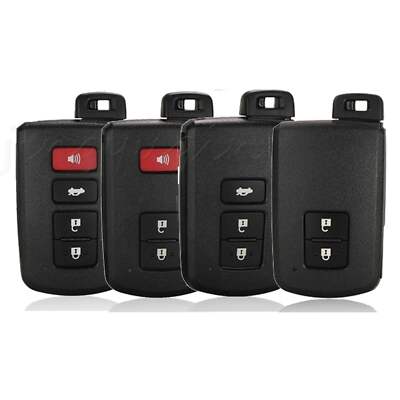 Jingyuqin 2/3/4 Buttons Remote Key Shell Case for Toyota Avalon Camry RAV4 Corol