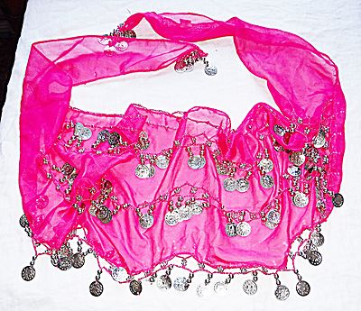 WOW CERISE SILBER METALL MÜNZEN PERLE BAUCHTANZ PARTY BOHO HIPPIE FESTIVAL GÜRTEL