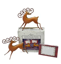 Scott’s Dashing Through The Snow Place Card Holders Set 2