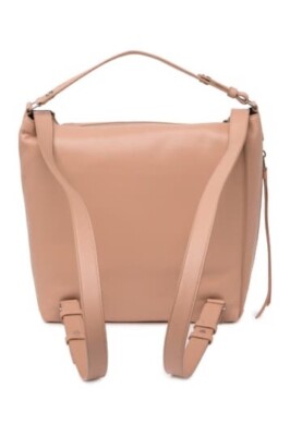 ALLSAINTS Kathi Studded Leather Backpack, Pink, Women's