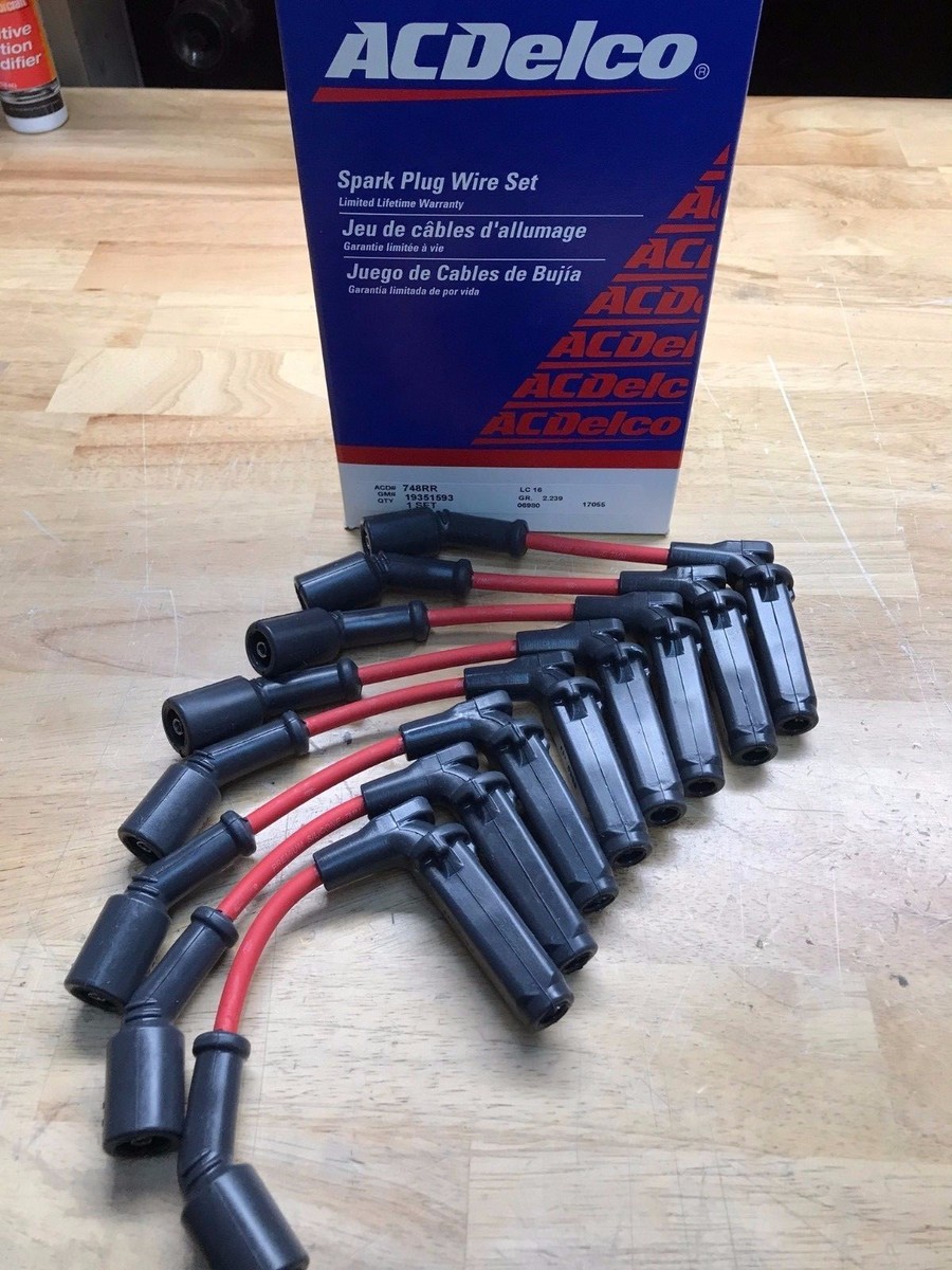 Spark Plug Wire Set ACDelco GM Original Equipment 748RR new