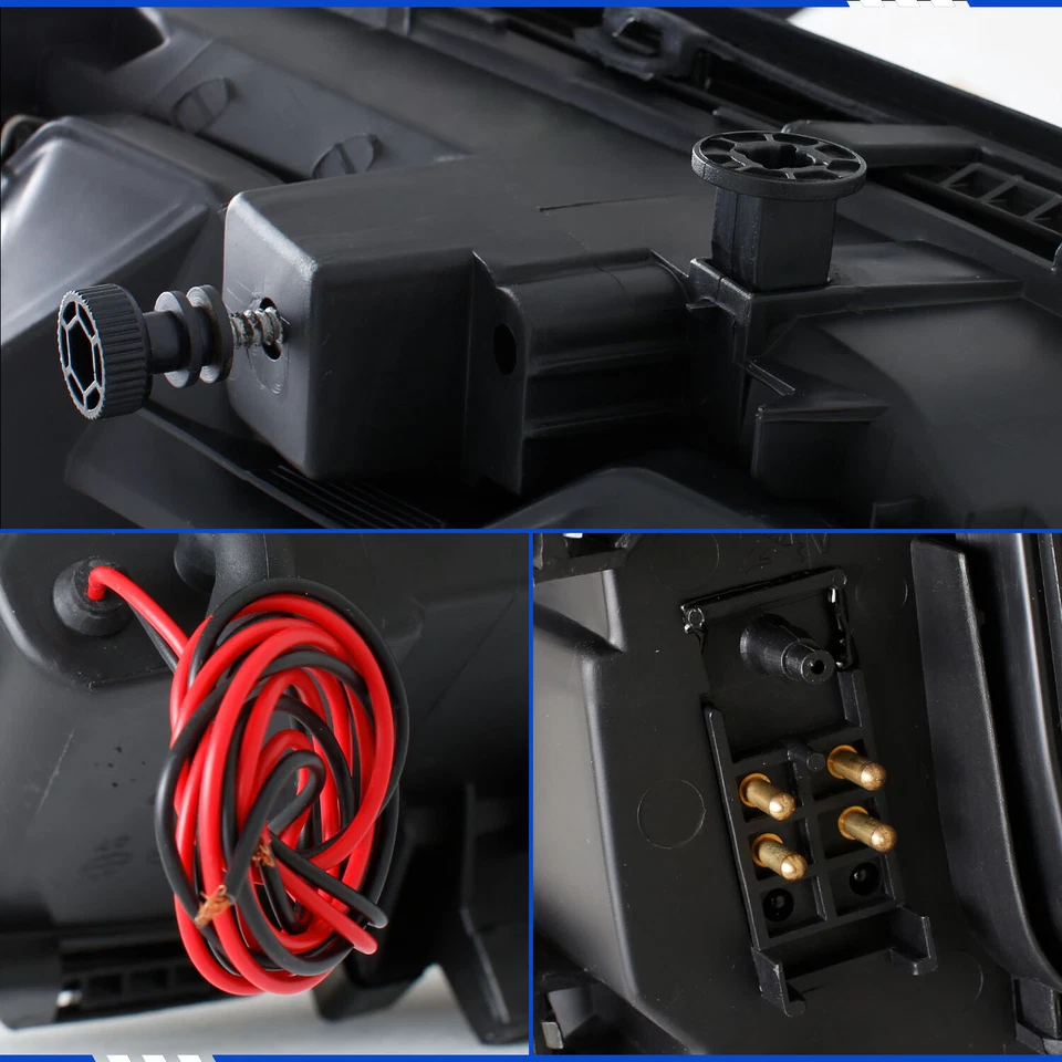 For 94-00 Mercedes Benz W202 C-Class C220 C230 C280 C36 C43 Chrome Headlight Set - Image 4 of 4