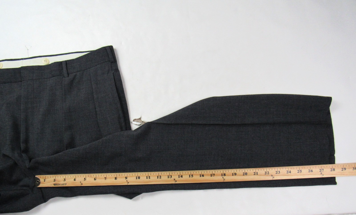 Vtg 80s Polo Ralph Lauren Wool Men's Trousers Pants 39 x 27.75