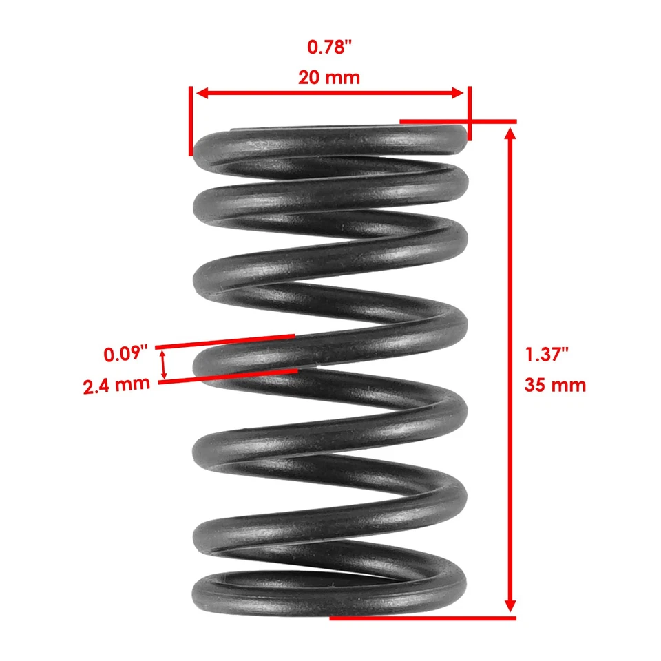 Kit de junta de válvula de escape de admisión de cilindro para Honda XL600R 1983-1987 Foto 4 de 4