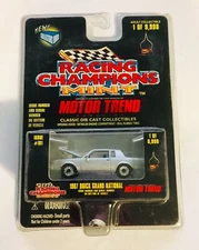 🏁 RACING CHAMPIONS Mint Motor Trend 1987 Silver BUICK GRAND NATIONAL 🏁