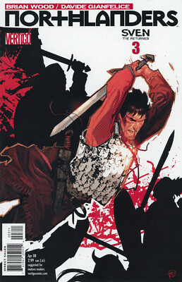 Northlanders: Sven The Returned Issue # 3 (Vertigo Comics, April 2008)