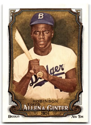 2024 Topps Allen & Ginter Jackie Robinson Brooklyn Dodgers #170 | eBay