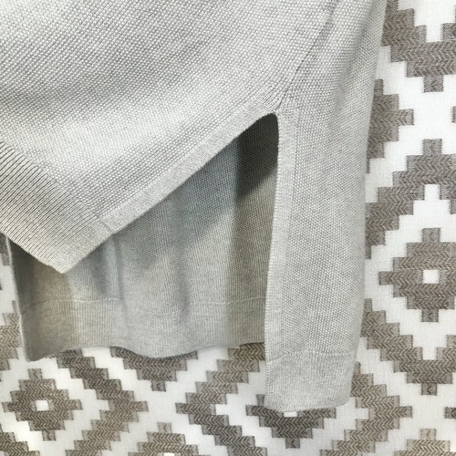 Maglione da donna grigio Boden taglia large misto lana collo a V - Foto 5 di 8