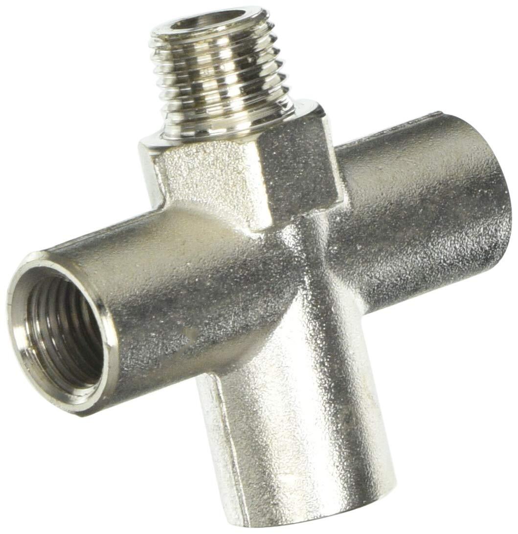 CROSS ELBOW BSP 1/4" MXFXFXF (B4X)