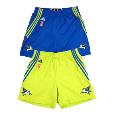 Dallas Wings Adidas WNBA Team Issued Authentic On-Court Climacool Shorts Women's