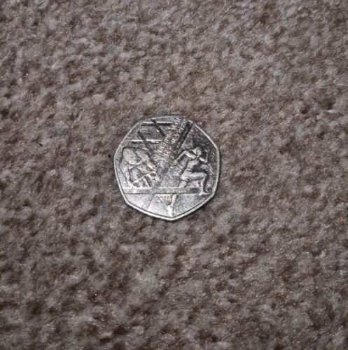 50p Commonwealth Games Glasgow 2014 - Fifty Pence Coin Circulated - Picture 12 of 13