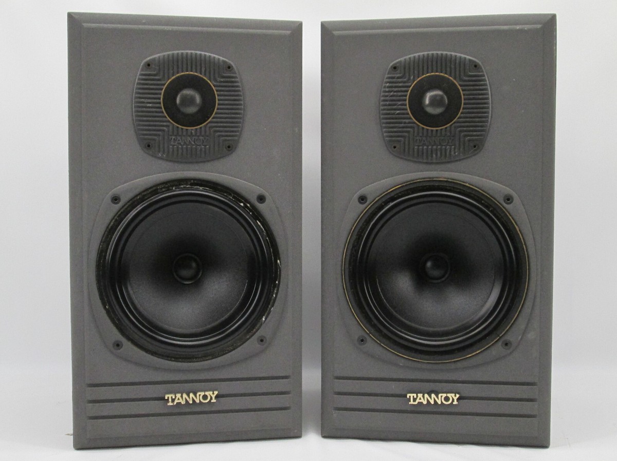 ジャンク TANNOY STUDIO SERIES SYSTEM 6Mk II PAIR of Tannoy System 2 Passive Studio Monitor Bookshelf Speakers