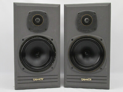 PAIR of Tannoy System 2 Passive Studio Monitor Bookshelf Speakers
