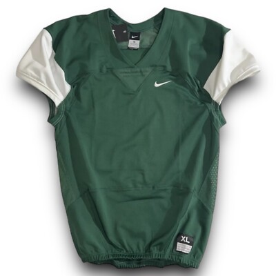 Nike - Team Mach Speed Football Jersey - Men s Size X-Large - Green White