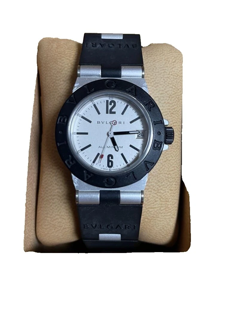 Bvlgari Aluminum Case Quartz Wristwatches