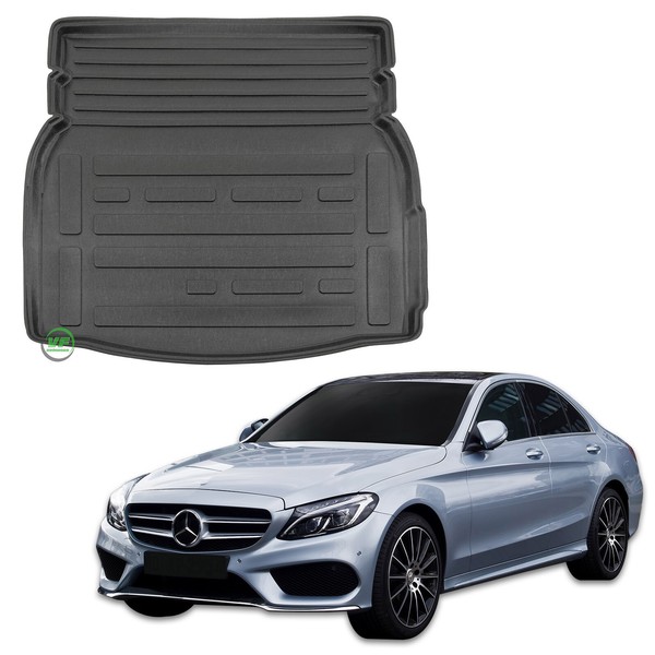 Kofferraumwanne Laderaumwanne FüR Mercedes C-Klasse W205 2014-2021 Stufenheck-image