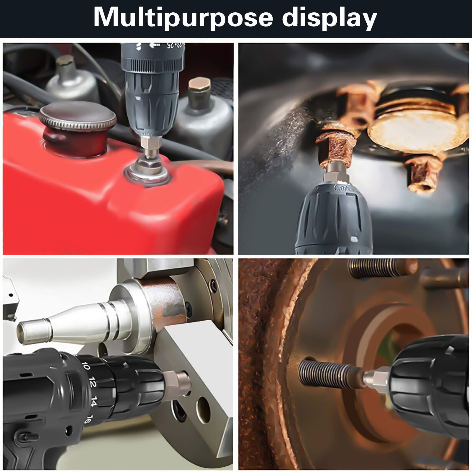 25PCS Bolt Extractor Set Stripped Damaged Bolt Nut Screw Removal