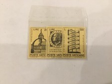 Timbres Postes Vaticano Neuf Sans Charnière Série Complète 1972