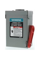 Siemens GNF221RA General Duty 2-Phase Enclosed Safety Switch 30 Amp