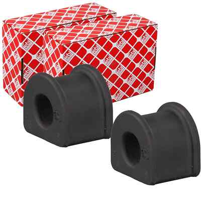 2x FEBI 16mm STABILAGER HINTEN passend für AUDI A4 A6 VW GOLF LINKS+RECHTS