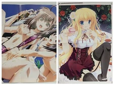 We Without Wings / Girl's Avenue Tea Party Double-sided Anime Promo Poster OOP