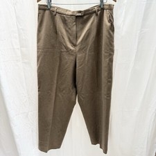 Vintage Pendleton Womens Virgin Wool Slacks Pants Size 18 Trousers Tan