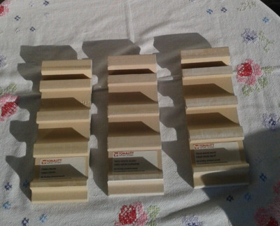 Fliese Dekorfliese Kachel  tonality facades 21 x 8 x 3 cm creme und white glossy